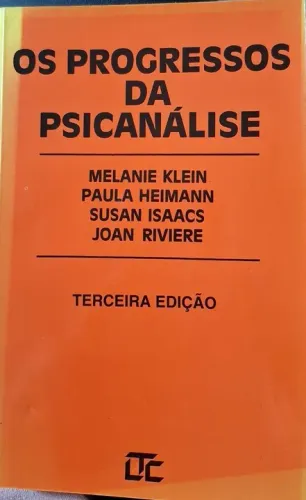Livro Os Progressos da Psicanálise 
