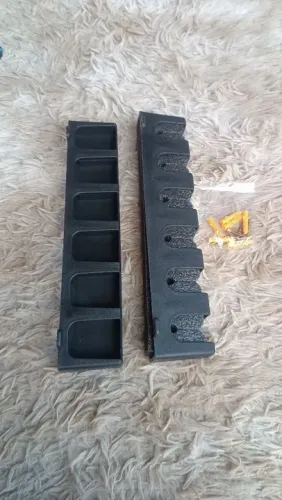 Porta vara de pesca de parede novo