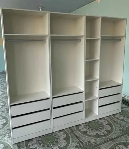 Closet 9 gavetas com fundo 