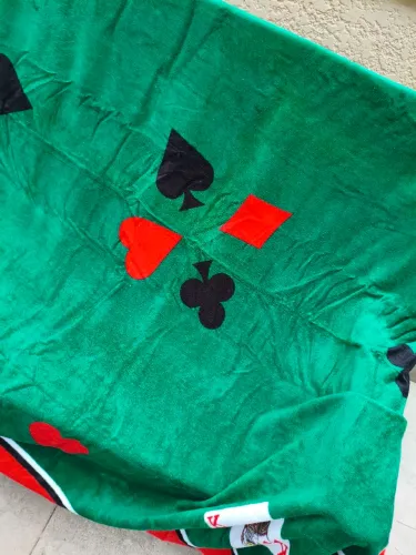 Toalha para jogos quadrada