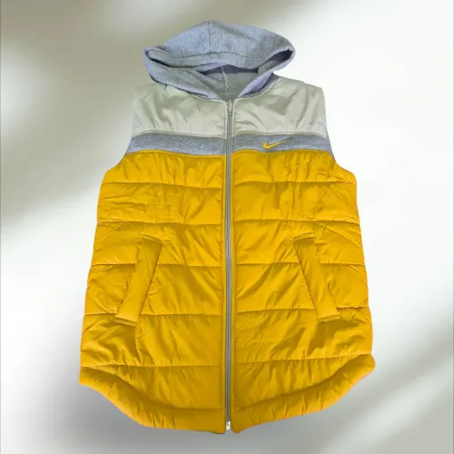 Colete Nike com Capuz - Amarelo