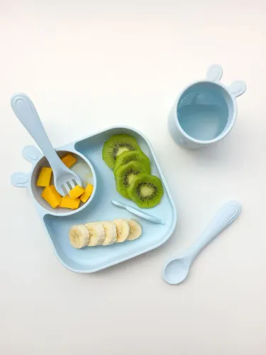 Kit Introdução Alimentar de Silicone - NOVO LACRADO