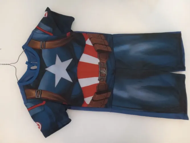 Fantasia Capitão América Infantil