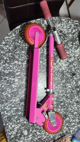 Patinete Infantil Rosa Moranguinho