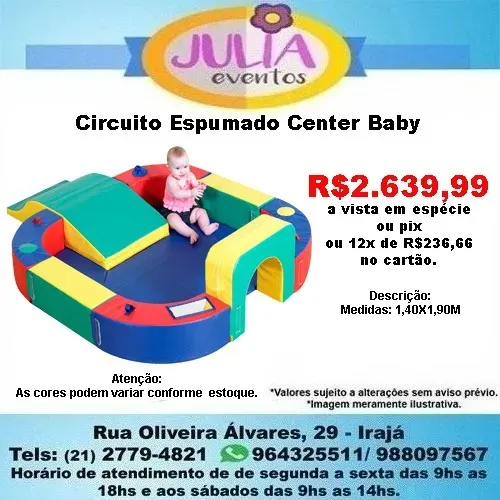 Circuito Espumado Center Baby