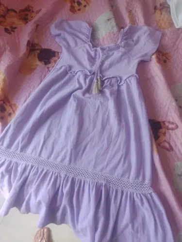 Vestido infantil luxo  lindo com detalhes, tamanho 10