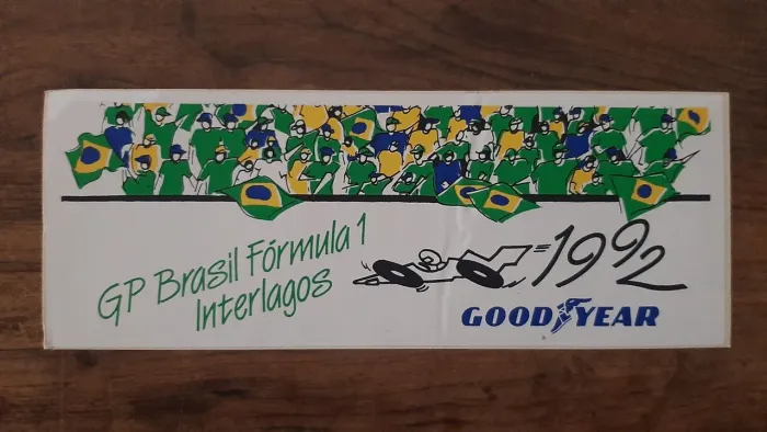 Adesivo Goodyear Antigo