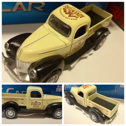 Caminhonete antiga coleção 1/32 customizada