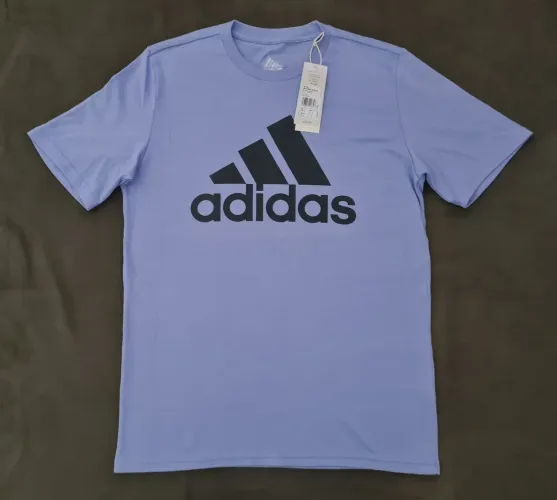 Camisa Adidas Big Logo Azul Tam P  (original / nova)