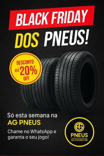 BLACK FRIDAY ARO 14 E 15 NA AG PNEUS! LEIA DESCRIÇÃO!