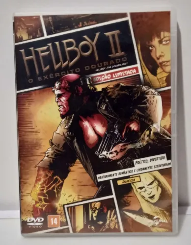 Hellboy II - O Exército Dourado - Edição Limitada - DVD
