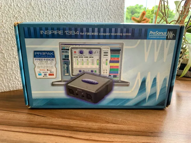 Interface de áudio Presonus Inspire 1394 Firewire 