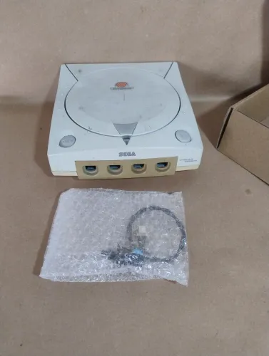 CARCAÇA SEGA DREAMCAST LOGO VERMELHO