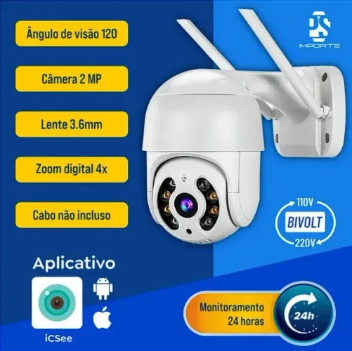 Câmera de segurança IP Lente Simples FRETE GRÁTIS (LEIA À DESCRIÇÃO)