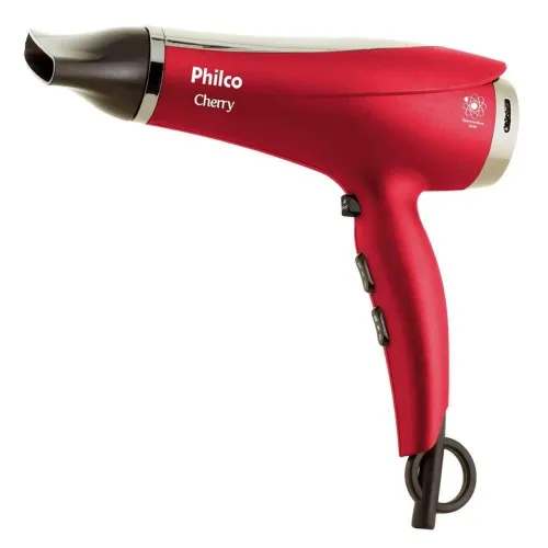 Secador Philco Cherry 2200W Íon Tourmaline com Caixa Original