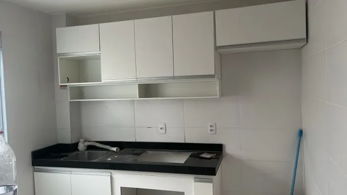 Armários de Cozinha - Branco - Móveis planejados 