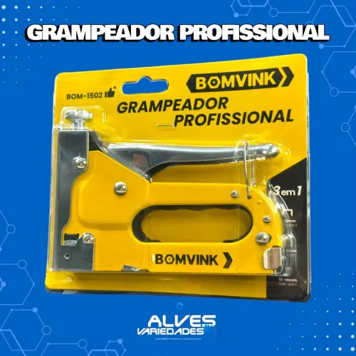 Grampeador Profissional ideal para tapeçaria