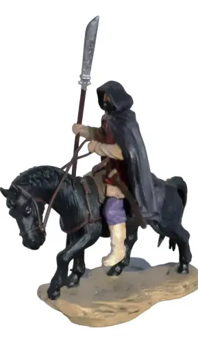 Cavaleiro Guerreiro Mongol Pintado