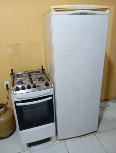 Kit geladeira e fogão