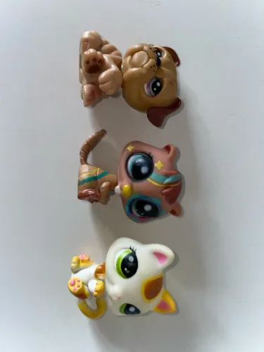 Bonecos miniaturas animais Lote Littlest Pet Shop Falsificados