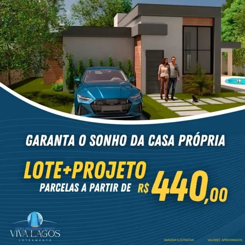Terreno à Venda no Loteamento Viva Lagos em São Pedro da Aldeia
