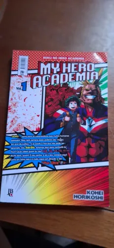 Mangá - My Hero Academia Vol. 1