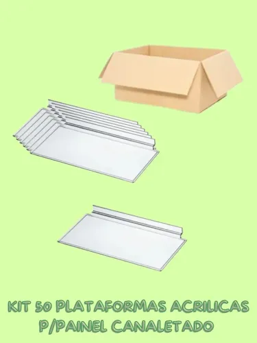 Kit 50 plataforma acrílicas