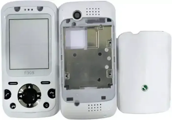 Carcaça Sony Ericsson F305 Branca