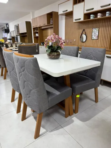 Mesa de jantar Lara MDF 120x80