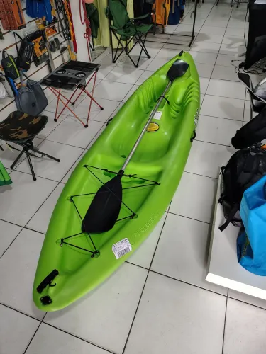 Caiaque solar hidro 2 eko - azul e verde