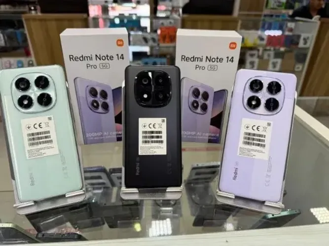 Redmi Note 14 Pro 5G NFC 200MP 256+08 Novo na Caixa Garantia Entregamos Proteçao IP68