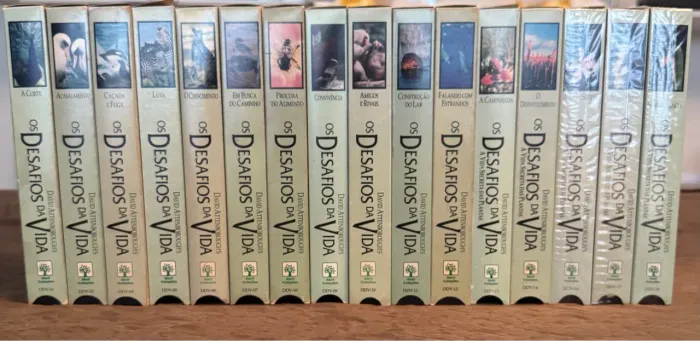 Coleção Os Desafios da Vida - David Attenborough