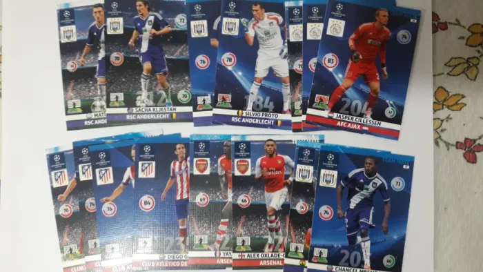 LOTE 66 CARDS CHAMPIONS LEAGUE 14/15 PANINI