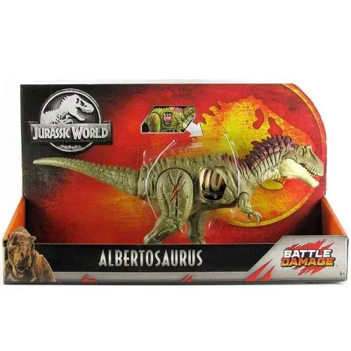 Dinossauro Albertosaurus Jurassic World Battle Damage