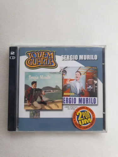 CD duplo Sérgio Murilo Jovem Guarda lacrado