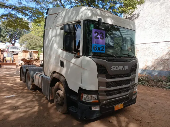 Scania G 450 A 6x2 2p (diesel)(E5) 2022/2023 Vamos Seminovos Goiania
