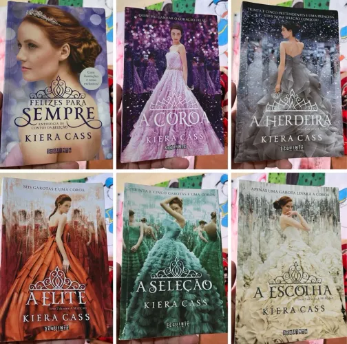 Coleção A Seleção Kiera Cass 6 Livros