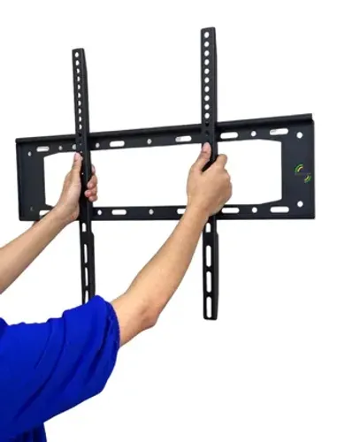 Suporte Universal De Parede Para Televisão Smart Tv de 40 A 80 Pol Metal fixo z1003