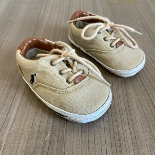 Tênis Infantil Ralph Lauren Bege