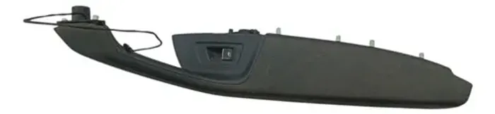 Console Botão Vidro Traseiro Direito Passat B8 2017 2018 - Preto