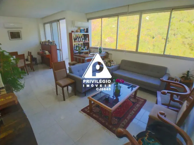 Cobertura Duplex com Vista Mar e Piscina Privativa em São Conrado 4 Quartos e 2 Vagas