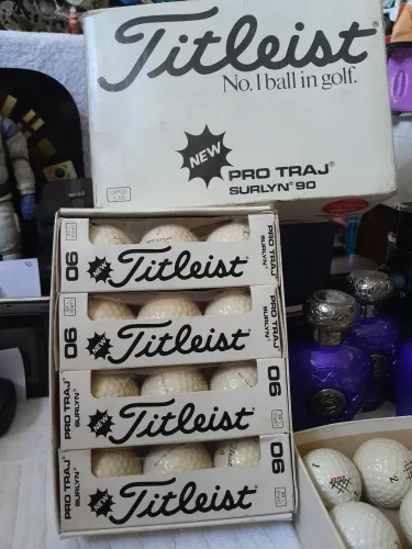 Todas Caixas Bolas de Golfe Titleist Pro Traj Surlyn 90 - Colecionador