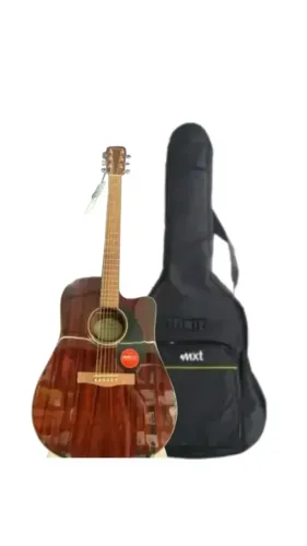 Kit Violão Fender CD-60SCE Dread All Mah WN - C/Capa