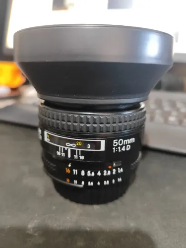 Lente Nikon 50mm 1.4 D