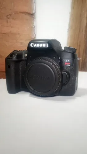 Canon Rebel T6S + acessórios