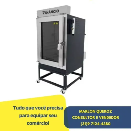 Forno Turbo 10 Esteiras Venâncio Elétrico