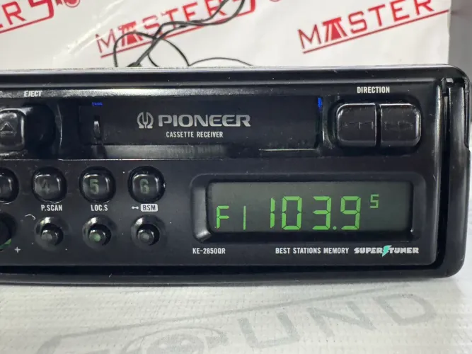 Toca fita radio Bluetooth Pioneer ke-2850qr de gaveta lindo aparelho na promoção
