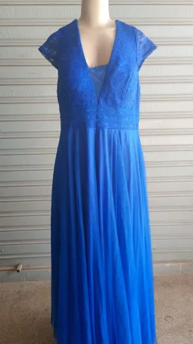 Vestido Festa Azul