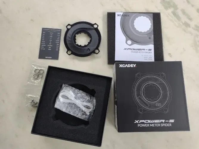 Medidor De Potência Xcadey Xpower-s Spider Gen2 Shimano/Sram MTB 104BCD