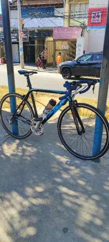 Bicicleta speed tsw tr20 garfo de carbono e grupo tiagra
